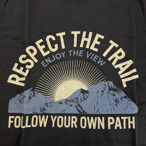 Respect the Trail JCrew Graphic T-Shirt - Picture 2 of 2